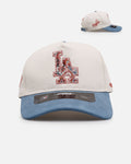 Pro Standard Los Angeles Dodgers 'Dodgers Tapestry' Pinch Front Strapback Natural