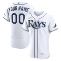 Tampa Bay Rays Nike Home Authentic Custom Jersey - White
