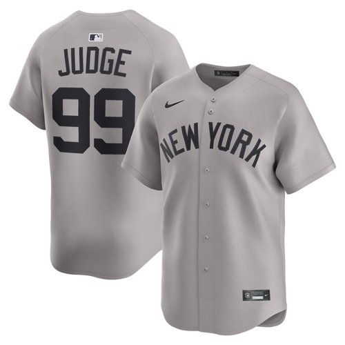 Aaron Judge New York Yankees Nike Road Limited Player Jersey - Gray
